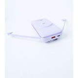 Octobank 20.000 Mah 22.5W Powerbank Dijital Ekranlı Magsafe Hızlı Şarj Apple/watch/airpods - Lila