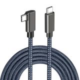 Oculus Quest ile Uyumlu Link Kablosu 6mt, 5gbps USB Hızlı Veri Aktarımı, Hızlı Şarj Usb-C, Quest 2 Uyumlu (Type C to Type C)
