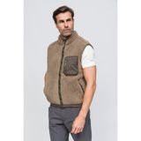 Od Sportswear Sherpa Yün Yelek Lambswool - Vizon