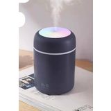 Oda Araç Aroma Difüzörü Buhar Makinesi Işıklı Hava Nemlendirici H2O Humidifier Beyaz