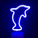 Oda Dekoru için Sevimli LED Neon Işık, INS Tarzı Ayakta Neon İşaret Gece Lambası, Tutuculu, Pil/USB ile Çalışan Estetik Atmosfer Işığı Yatak Odası, Oturma Odası, Bar Partisi için (Yunus 2)
