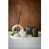 Oda Kokusu Cam ve Beton Bardak Soya Wax Tealight Mum Seti