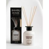 Oda Kokusu Istanbul Amber Oda Ofis Ortam Kokusu Difüzör 120 ML REED DIFFUSER