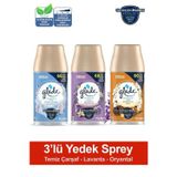 Oda Kokusu Yedek Sprey Temiz Çarşaf Ferahlığı, Lavanta Ferahlığı, Oryantal 3 x 269 ml./175gr.