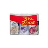 Oda Parfümü Otomatik Sprey İpeksi Vanilya + Lavanta Ferahlığı + Meyve & Çiçek Buketi Yedek 3 X 269 Ml