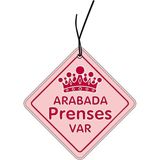 Odaburada Arabada Prenses Var Asma Koku Şık Tasarım 1 Adet Premium Oto Kokusu