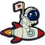 odaburada Terlik Süsü-Terlik Tokası Astronot ve Uzay Mekiği Figürü - Renkli