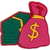 odaburada Terlik Süsü Terlik Tokası Çuval Dolar Para Figürü - Pembe