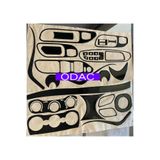 ODAC TUNING Fiat Egea Full Set Torpido, Konsol, Trim, Göğüs Kaplama Set Parlak Siyah Renk Özel Dizayn