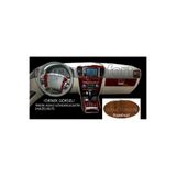 ODAC TUNING Kia Sorento 2007-2010 Maun Kaplama Torpido Kaplama Trim Konsol Kaplama FULL SET (Fındık Ağacı)