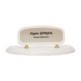 ODAK KUPA - Ahşap ve Cam Masa İsimlikleri - YZ-001 A - 10 cm