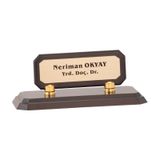 ODAK KUPA - Ahşap ve Cam Masa İsimlikleri - YZ-003 A - 10 cm