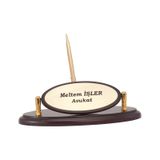 ODAK KUPA - Ahşap ve Cam Masa İsimlikleri - YZ-010 A - 10 cm