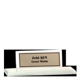 ODAK KUPA - Ahşap ve Cam Masa İsimlikleri - YZ-021 A - 10 cm