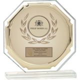 ODAK KUPA - Cam Plaketler - CK-004 A - 18x19 cm
