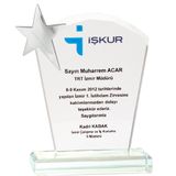 ODAK KUPA - Cam Plaketler - CM-004 B - 12x18 cm