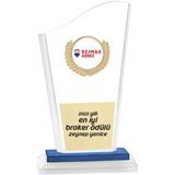 ODAK KUPA - Cam Plaketler - CM-010 B - 12x22 cm