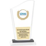 ODAK KUPA - Cam Plaketler - CM-010 C - 12x22 cm