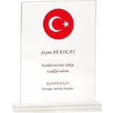 ODAK KUPA - Cam Plaketler - CM-011 A - 18x21 cm