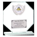 ODAK KUPA - Cam Plaketler - CM-017 B - 18x19 cm