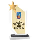 ODAK KUPA - Cam Plaketler - CM-031 C - 12x23 cm