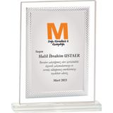 ODAK KUPA - Cam Plaketler - CM-033-M B - 18x21 cm