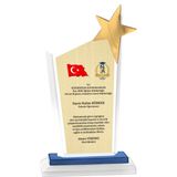 ODAK KUPA - Cam Plaketler - CM-039 B - 12x24 cm