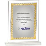 ODAK KUPA - Cam Plaketler - CM-044-M A - 18x21 cm