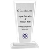 ODAK KUPA - Cam Plaketler - CM-046 A - 12x22 cm