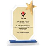 ODAK KUPA - Cam Plaketler - CM-055 B - 14x24 cm