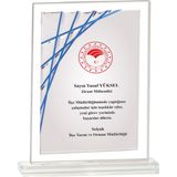 ODAK KUPA - Cam Plaketler - CM-081-M B - 18x21 cm