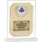 ODAK KUPA - Cam Plaketler - CM-084 A - 18x21 cm