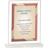 ODAK KUPA - Cam Plaketler - CM-085-M A - 18x21 cm
