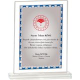 ODAK KUPA - Cam Plaketler - CM-088-M A - 18x21 cm
