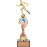 Odak Kupa - Figürlü Kupalar - Atletizm Erkek Figürlü Kupalar Fg-036 C - 38 Cm