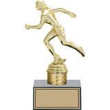 Odak Kupa - Figürlü Kupalar - Atletizm Kadın Figürlü Kupalar Fg-001 B - 21 Cm