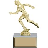 Odak Kupa - Figürlü Kupalar - Atletizm Kadın Figürlü Kupalar Fg-001 C - 18 Cm