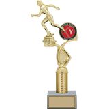 Odak Kupa - Figürlü Kupalar - Atletizm Kadın Figürlü Kupalar Fg-015 C - 35 Cm
