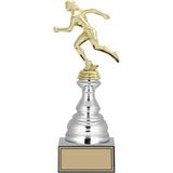 Odak Kupa - Figürlü Kupalar - Atletizm Kadın Figürlü Kupalar Fg-024 B - 31 Cm