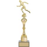 ODAK KUPA - Figürlü Kupalar - Atletizm Kadın Figürlü Kupalar FG-031 B - 43 cm