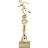 ODAK KUPA - Figürlü Kupalar - Atletizm Kadın Figürlü Kupalar FG-031 C - 40 cm