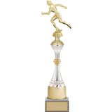 ODAK KUPA - Figürlü Kupalar - Atletizm Kadın Figürlü Kupalar FG-032 A - 46 cm