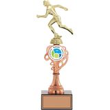Odak Kupa - Figürlü Kupalar - Atletizm Kadın Figürlü Kupalar Fg-034 C - 35 Cm