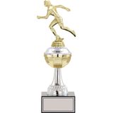 Odak Kupa - Figürlü Kupalar - Atletizm Kadın Figürlü Kupalar Fg-045 B - 33 Cm
