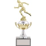 Odak Kupa - Figürlü Kupalar - Atletizm Kadın Figürlü Kupalar Fg-046 C - 31 Cm