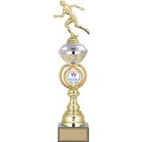 Odak Kupa - Figürlü Kupalar - Atletizm Kadın Figürlü Kupalar Fg-066 B - 47 Cm