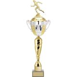 ODAK KUPA - Figürlü Kupalar - Atletizm Kadın Figürlü Kupalar FG-088 A - 67 cm