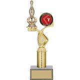 Odak Kupa - Figürlü Kupalar - Bowling / Labut Figürlü Kupalar Fg-015 C - 32 Cm