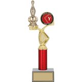 Odak Kupa - Figürlü Kupalar - Bowling / Labut Figürlü Kupalar Fg-016 B - 34 Cm