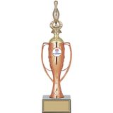 Odak Kupa - Figürlü Kupalar - Bowling / Labut Figürlü Kupalar Fg-025 C - 34 Cm